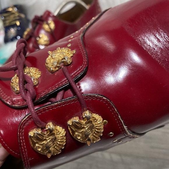 Elegant Red Leather Men\'s Shoes main image 9